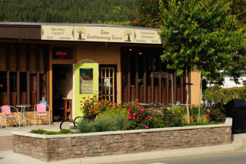 The Gathering Tree cafe and gift shop in Valemount, BC