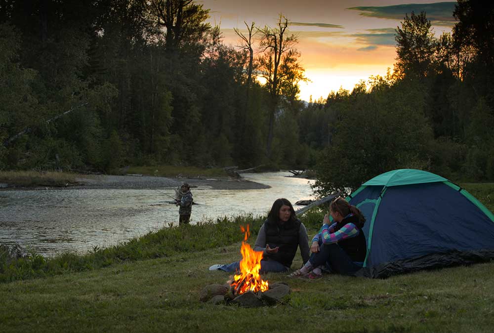 Camping in Valemount