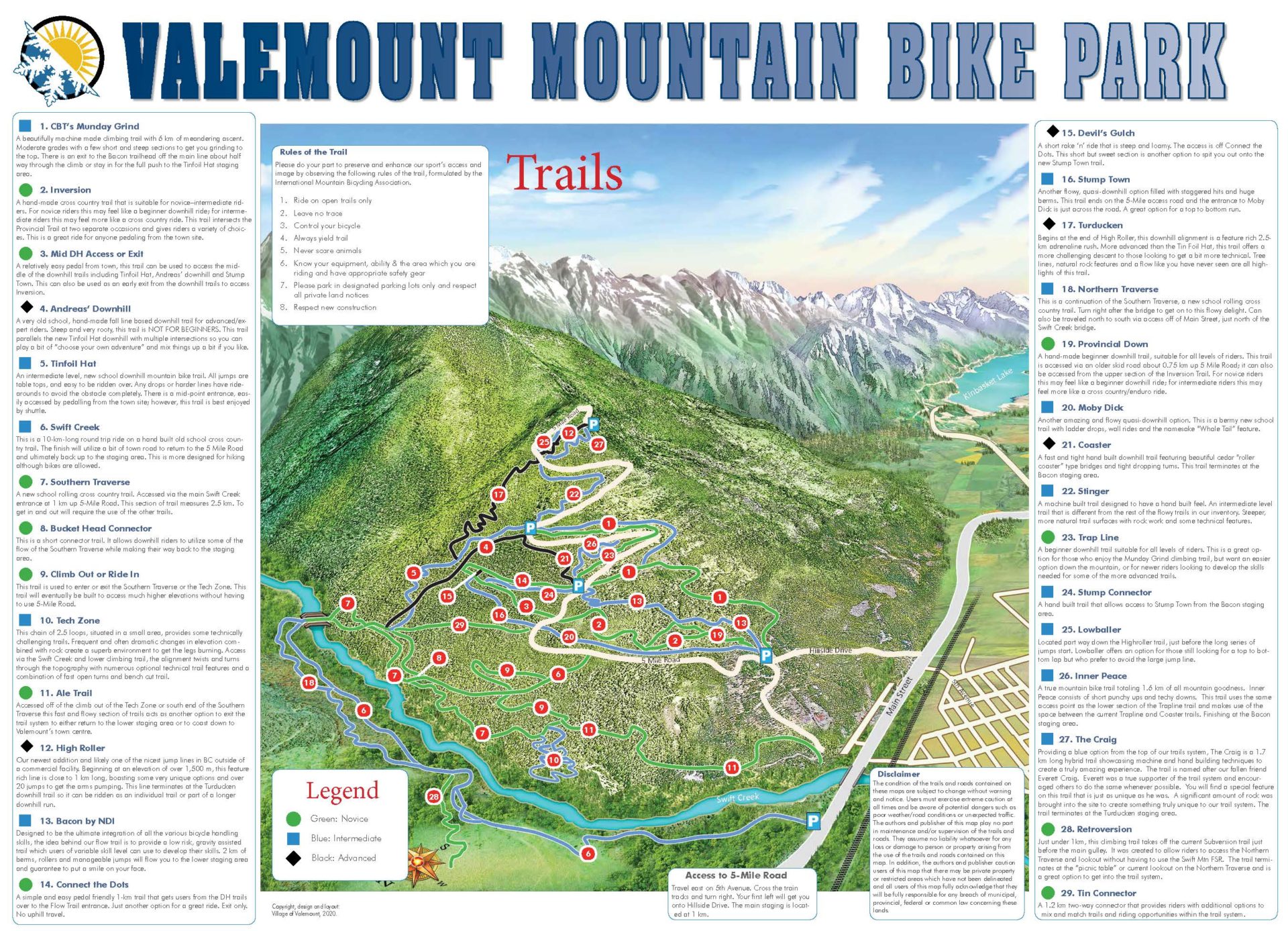 Guides & Maps Tourism Valemount
