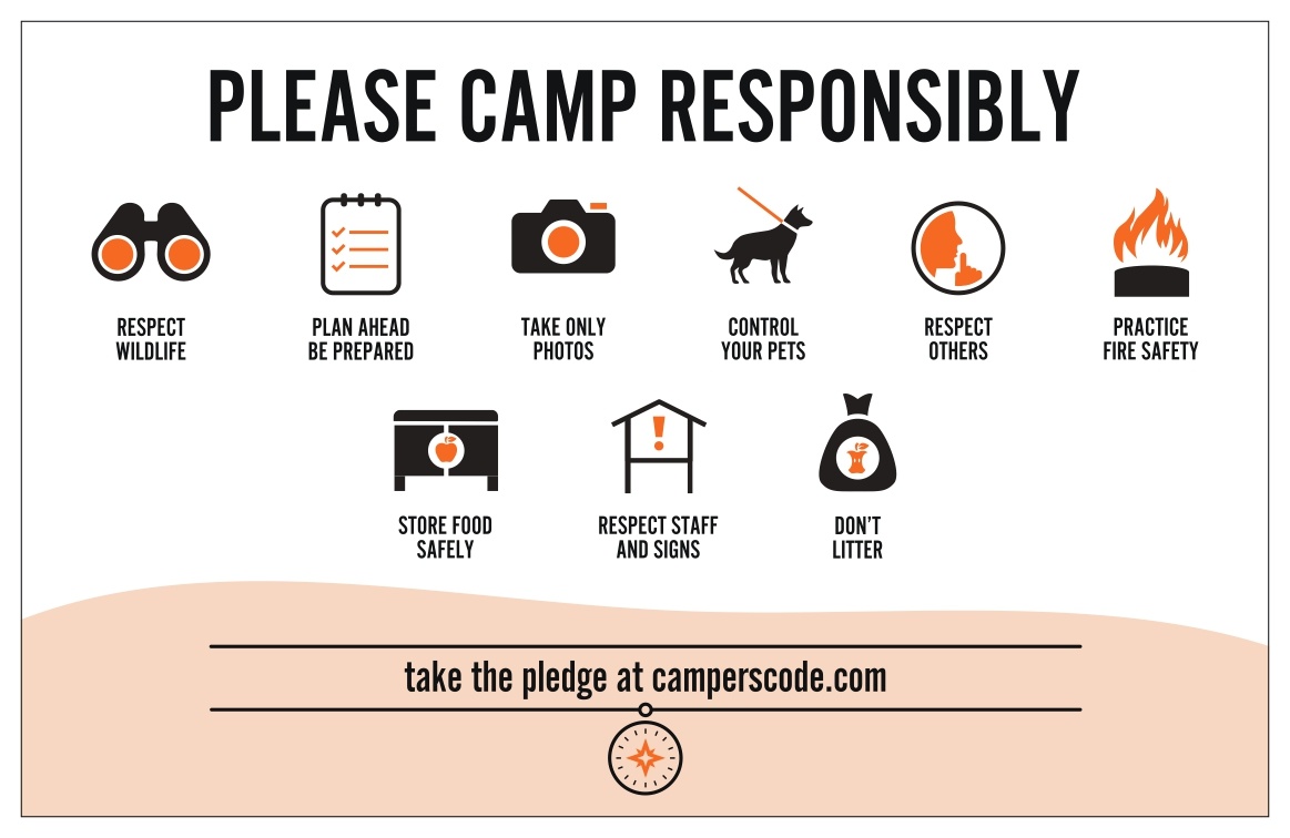 camp responsibly
