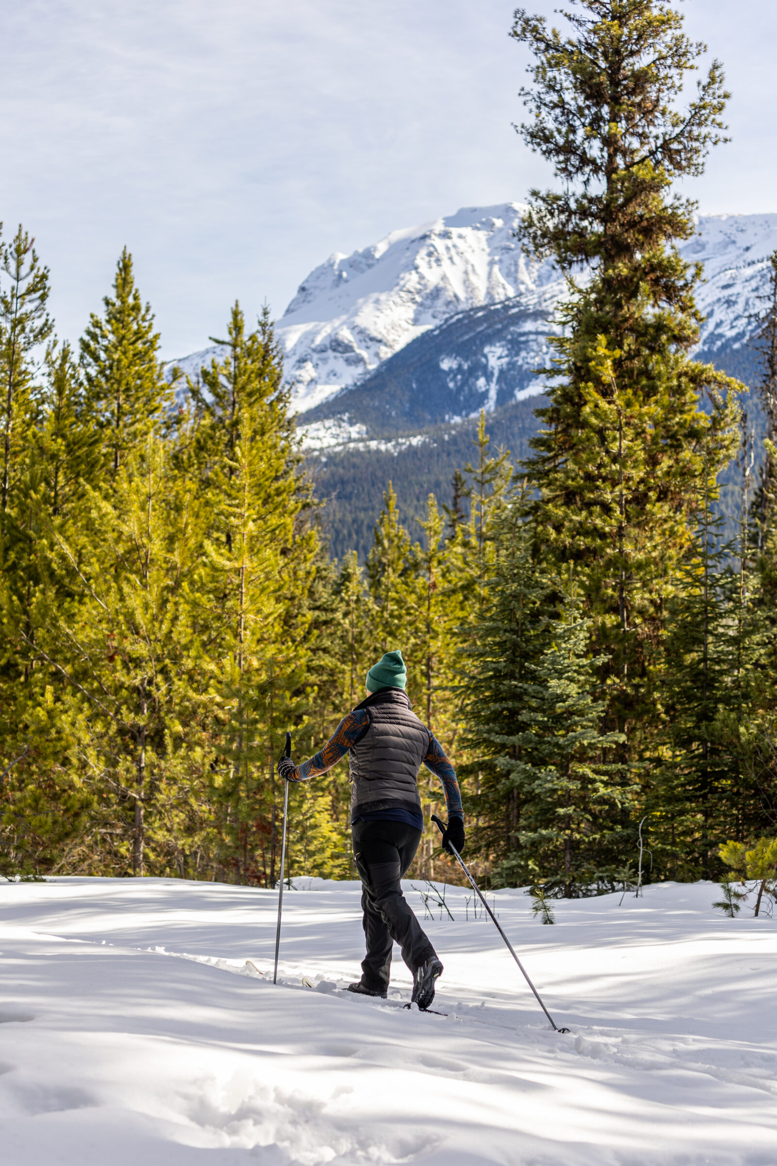 cross country skiing in valemount